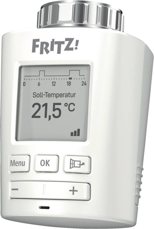 FRITZ! FRITZ!DECT 301 Heizkörperthermostat, DECT ULE (Ultra Low Energie), per App steuerbar