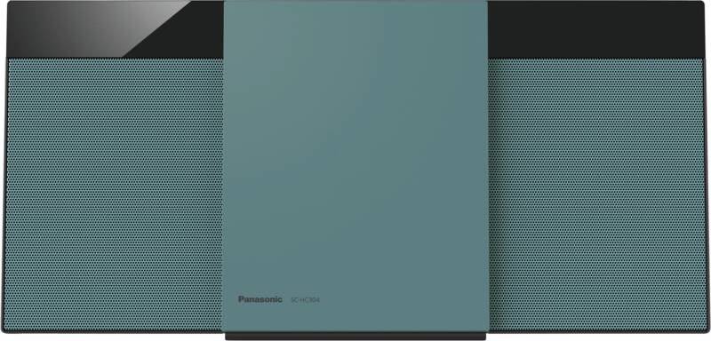 Panasonic SC-HC304EG-G Micro-Stereo-System, 20 Watt maximale Gesamtleistung, CD-Player