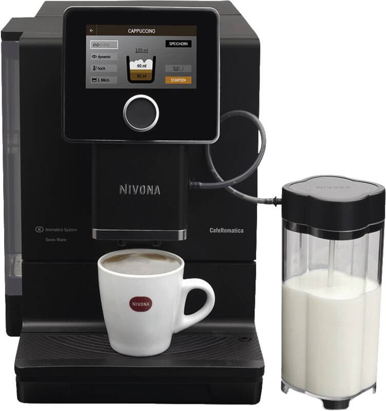 Nivona CafeRomatica 960 Kaffeevollautomat, 15 bar Pumpendruck, 1 und 2 Tassenbetrieb