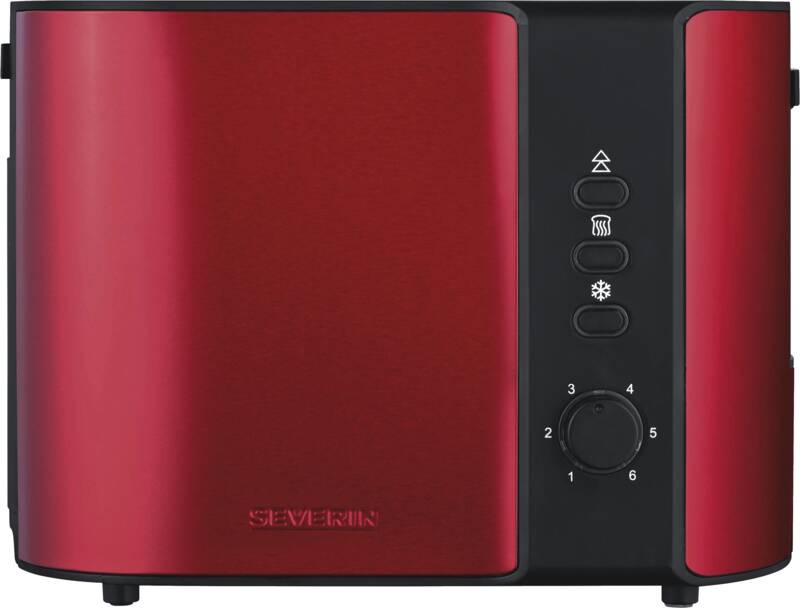 Severin AT 2217 2-Scheiben-Toaster, Brotscheibenzentrierung, Auftaufunktion