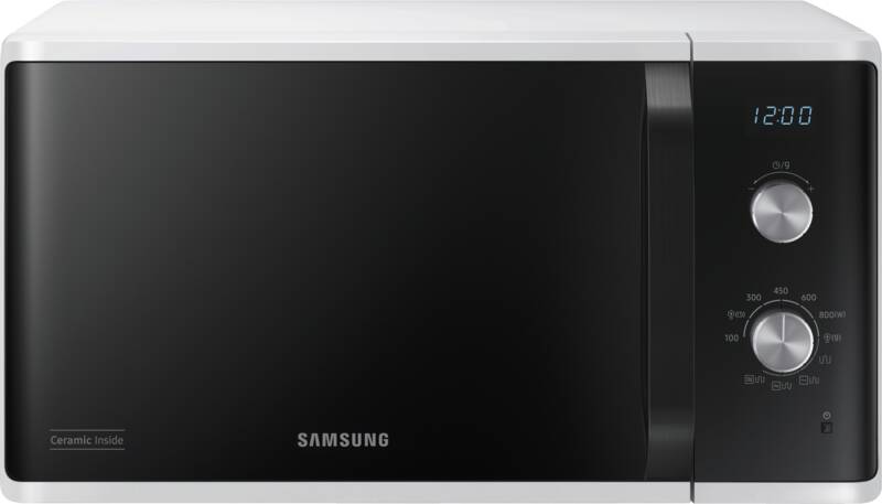 Samsung MG23K3614AW Kombi-Mikrowelle, 23 l Garraum, Auftauprogramm