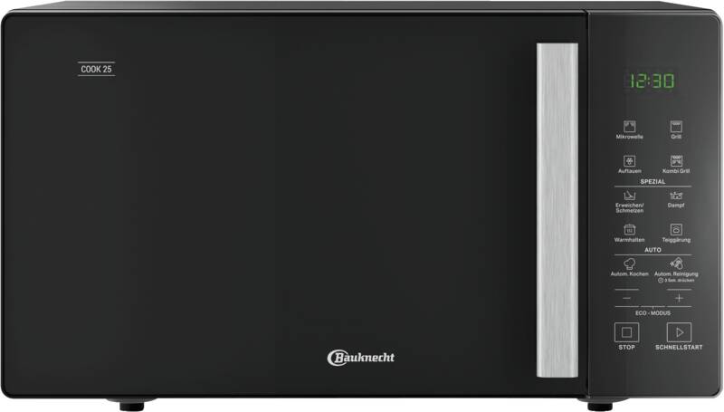 Bauknecht MW 254 SM Kombi-Mikrowelle, 25 l Garraum, Auftauprogramm