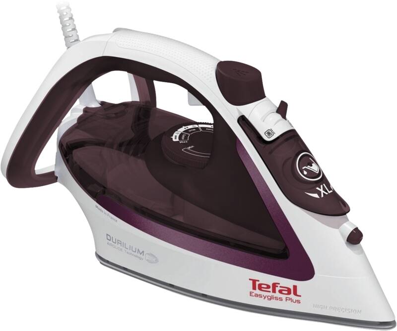 Tefal FV5714 Dampfbügeleisen, Durilium AirGlide-Bügelsohle, 2.400 Watt