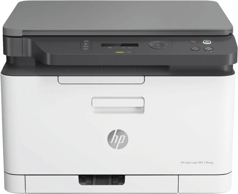 HP Color Laser MFP 178nwg Multifunktionsdrucker, Farb-Laserdruck, Netzwerkfähig über LAN