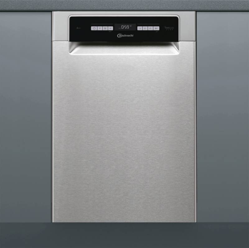 Bauknecht BSUO 3O33 PF X Unterbau-Geschirrspüler, 9 Spülprogramme, 5 Temperaturen