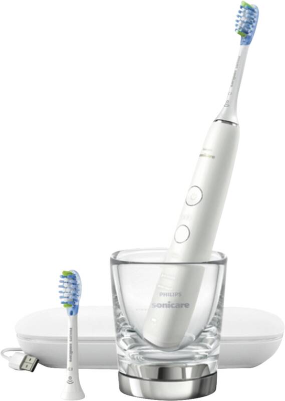 Philips HX9913/17 Sonicare DiamondClean 9000 Elektrische Zahnbürste, ovaler Bürstenkopf, Schallwellen-Putzsystem