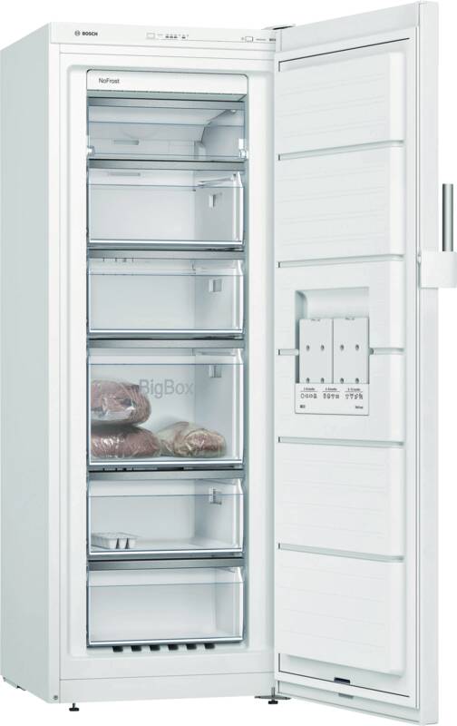 Bosch GSN29EWEV Stand-Gefrierschrank, 200 l Rauminhalt, Schubladen: 4
