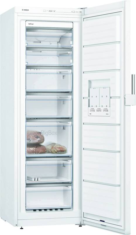 Bosch GSN33EWEV Stand-Gefrierschrank, 225 l Rauminhalt, Schubladen: 4