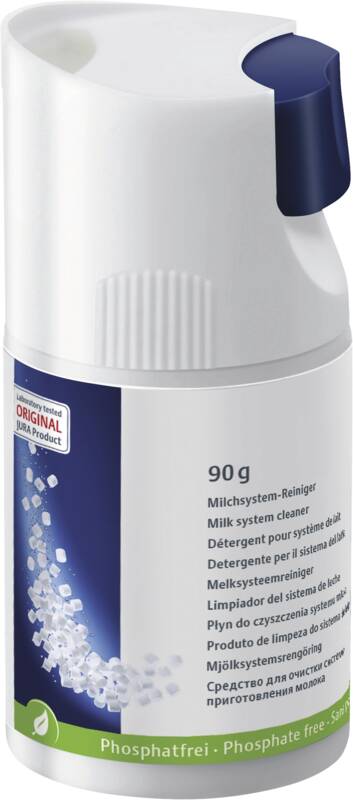JURA Milchsystem-Reiniger Mini-Tabs 90g (Dosierflasche) Milchsystem-Reiniger, 90 g Inhalt