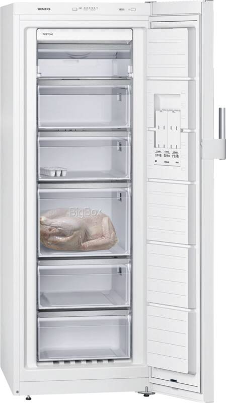 Siemens GS29NEWEV Stand-Gefrierschrank, 200 l Rauminhalt, Schubladen: 4