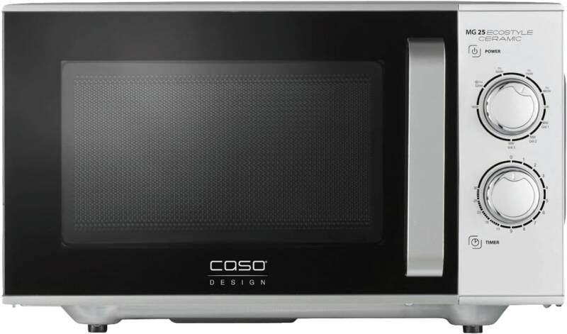 Caso MG25 Ecostyle Ceramic Kombi-Mikrowelle, 25 l Garraum, Grill