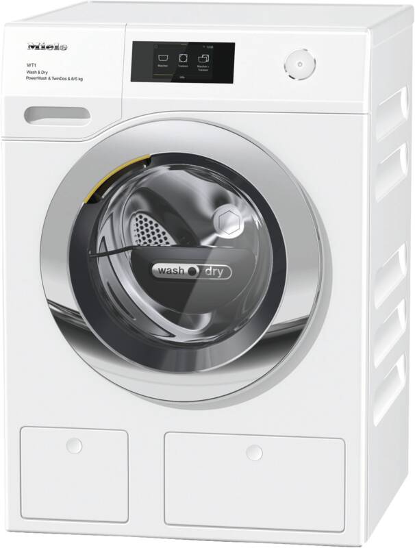 Miele WTR 870 WPM Waschtrockner, schräge Blende, 8 kg Füllmenge Waschen