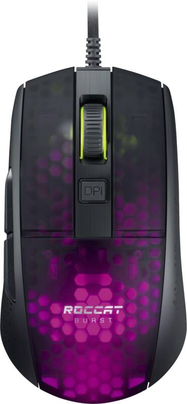 Roccat Burst Pro Maus, speziell geeignet für Gaming, kabelgebunden