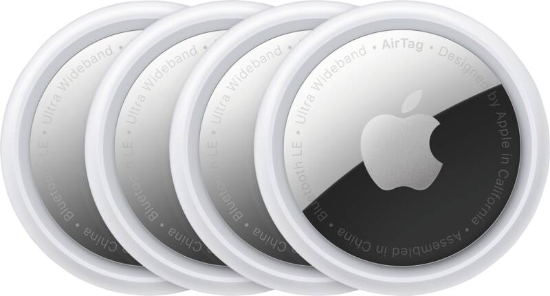 Apple AirTag (4er Pack) Ortungsgerät