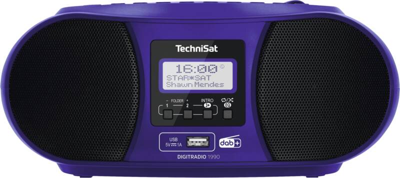 Technisat DIGITRADIO 1990 Radioplayer, CD-Player, Wiedergabeformate MP3