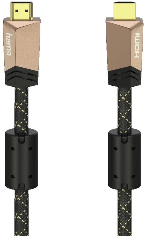 Hama 205025 HDMI-KABEL 1,5M PREMIUM Anschluss-/Verbindungskabel, a) von 1x HDMI-Stecker, b) auf 1x HDMI-Stecker