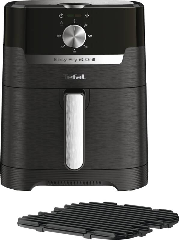 Tefal EY5018 EASY FRY & GRILL XL CLASSIC Heißluft-Fritteuse, quadratisch, 4,2 l Fassungsvermögen