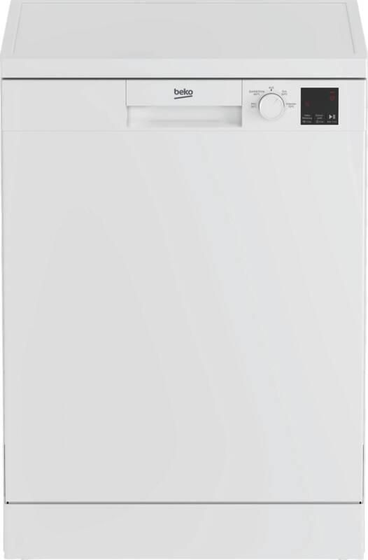 Beko DFN04321W Geschirrspüler, 4 Spülprogramme, 4 Temperaturen