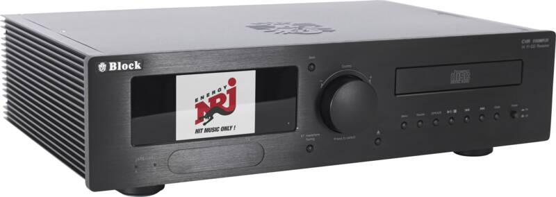 Block CVR-100+ MKIII CD-Receiver, 120 Watt maximale Gesamtleistung, DAB-Empfang