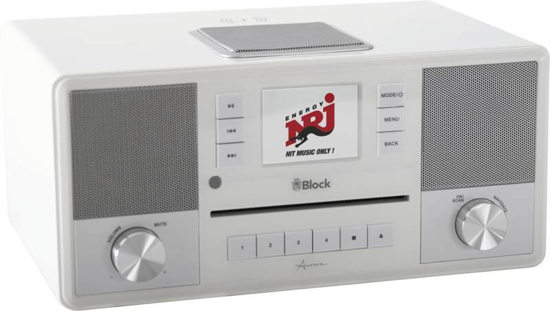 Block Aurora Design-Radio, Empfang DAB, DAB+