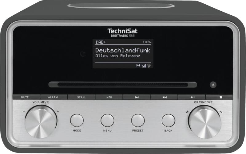 Technisat DIGITRADIO 586 Design-Radio, Stereo, Synthesizer-Tuner (PLL)