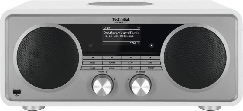 Technisat DIGITRADIO 602 Design-Radio, Stereo, Synthesizer-Tuner (PLL)