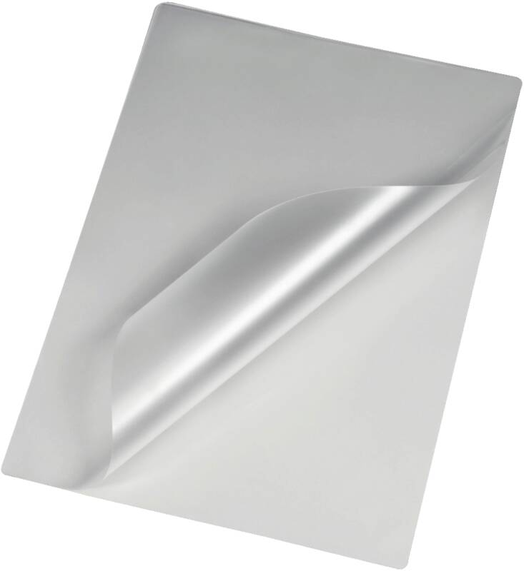Hama 50565 LAM.-FOLIE A4 125MY, 100 Stück Laminierfolie, transparent