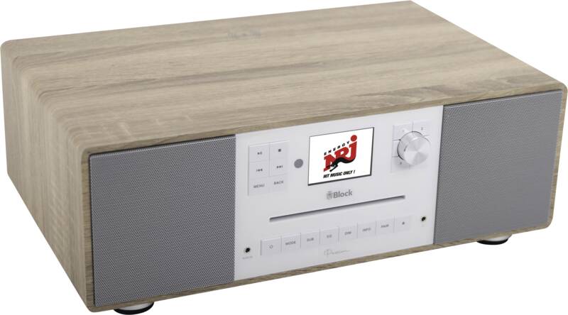 Block PASSION Smartradio Design-Radio, Empfang DAB, DAB+