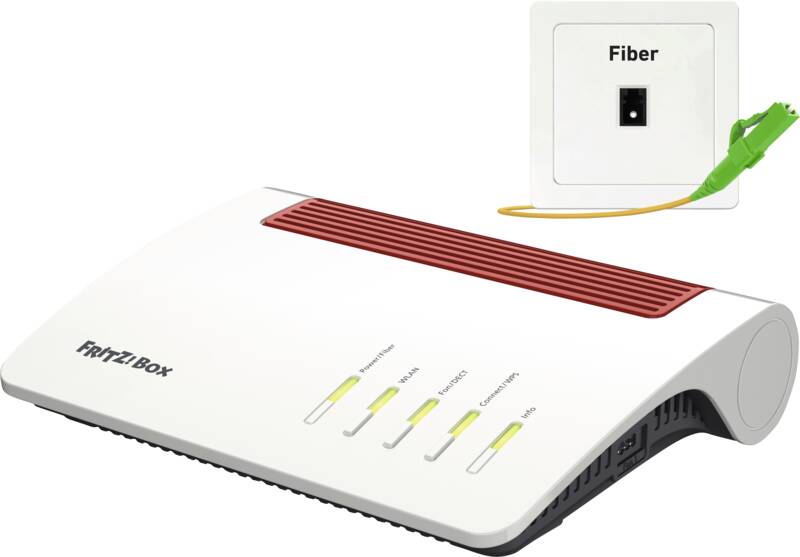 FRITZ! FRITZ!Box 5590 Fiber Modem/Router/TK, extern, Analog