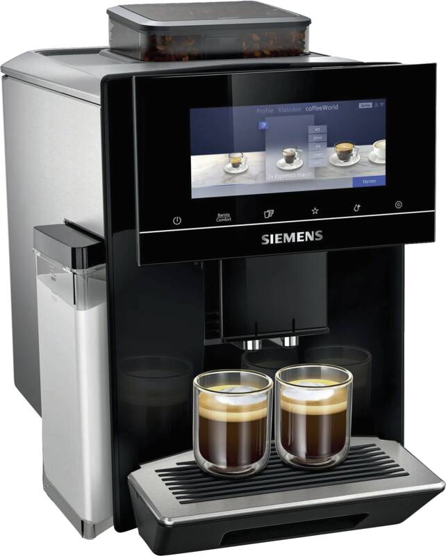 Siemens TQ903D09 Kaffeevollautomat, 19 bar Pumpendruck, 1 und 2 Tassenbetrieb