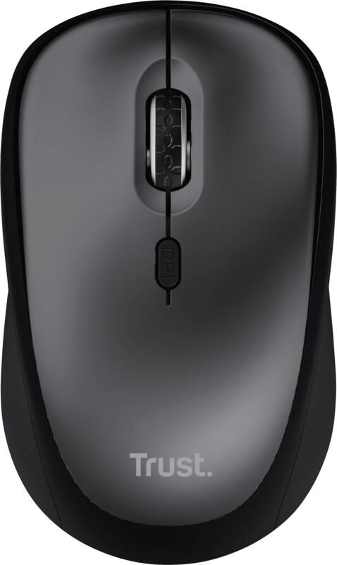 Trust Yvi+ Silent Wireless Mouse Eco Maus, Funkübertragung, optische Abtastung