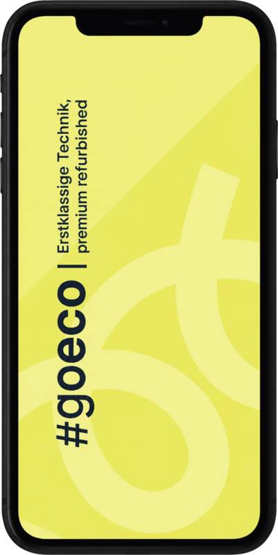 #GOECO iPhone 11 64GB Premium Refurbished Smartphone, Quadband, LTE