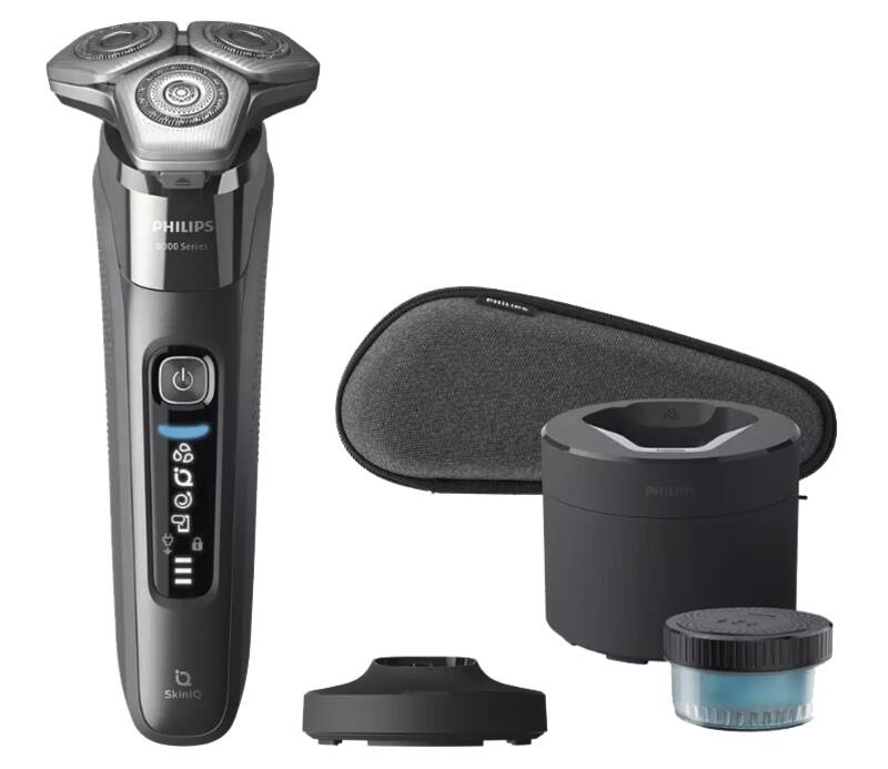 Philips S8697/55 Rasierer, Nass-/Trockenanwendung, Akkubetrieb
