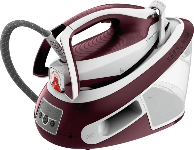 Tefal SV8150 EXPRESS VISION Dampfbügelstation, automatische Temperaturanpassung für alle Textilien, Durilium AirGlide Autoclean Bügelsohle