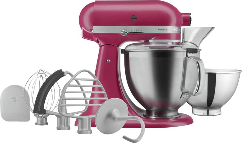 Kitchenaid 5KSM195PSEHI Küchenmaschine, Metall-Gehäuse, 300 Watt Leistung
