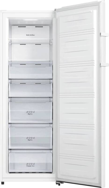 Hisense FV298N4AWE Stand-Gefrierschrank, 240 l Rauminhalt, Glasablageflächen: 2