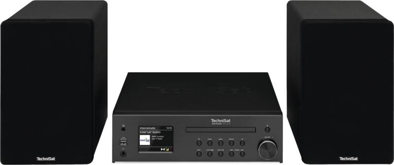Technisat DIGITRADIO 760 CD IR Stereo-Audiosystem, 140 Watt maximale Gesamtleistung, CD-Player