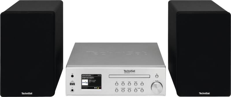 Technisat DIGITRADIO 760 CD IR Stereo-Audiosystem, 140 Watt maximale Gesamtleistung, CD-Player