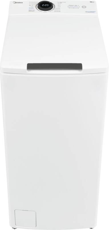 Midea MF100T70B-12A Waschmaschine, Toplader, schräge Blende