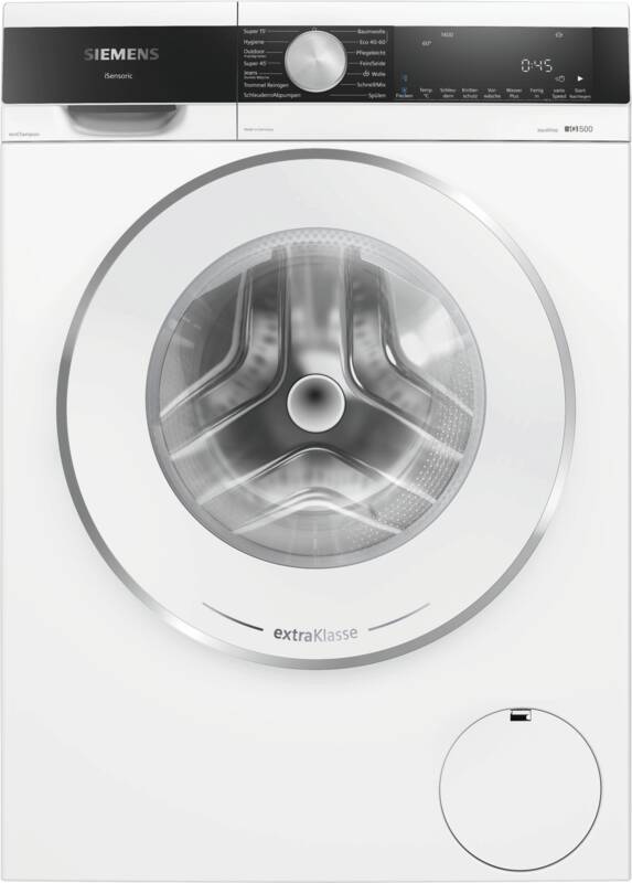 Siemens WG44G2190 topTeam Waschmaschine, 9 kg Füllmenge, Schleuderdrehzahl U/min: maximal 1.400