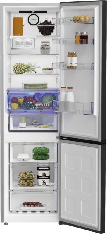 Beko B7RCNA407HXBR Kühl-/Gefrierkombination, Rauminhalt Kühlen: 249 l, Abtauautomatik Kühlen