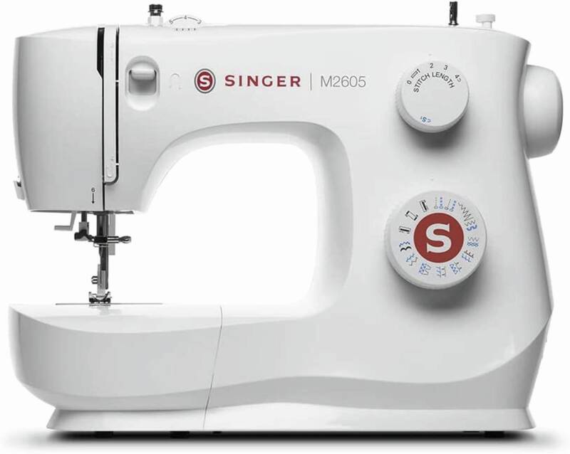Singer M 2605 Nähmaschine, 4 Stufen Knopflochautomatik