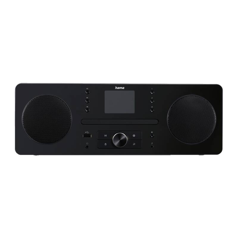 Hama 54253 Digitalradio DIR1570CBT Design-Radio, Stereo, 90 Senderspeicher