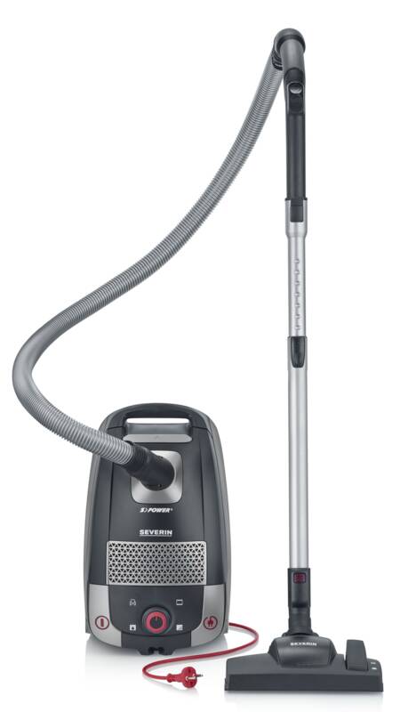 Severin BC 7052 HOME & CAR Bodenstaubsauger, 850 Watt, elektronische Saugkraftregulierung