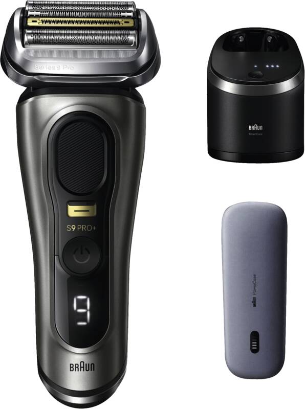 Braun Personal Care 9575cc System wet&dry Series 9 Pro+ Rasierer, Nass-/Trockenanwendung, Akkubetrieb