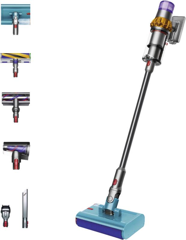 Dyson V15s Detect Submarine Akku-Stielsauger, Wischfunktion, 3 Leistungsstufen