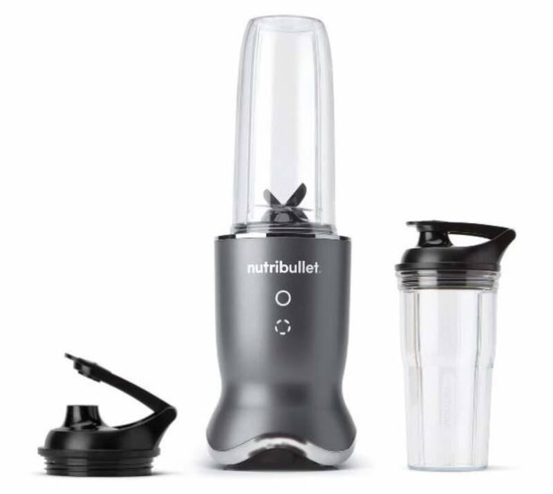 Nutribullet NB 1206DGCC Smoothie-Maker, Kunststoff-Mixbehälter, 0,9 l Fassungsvermögen