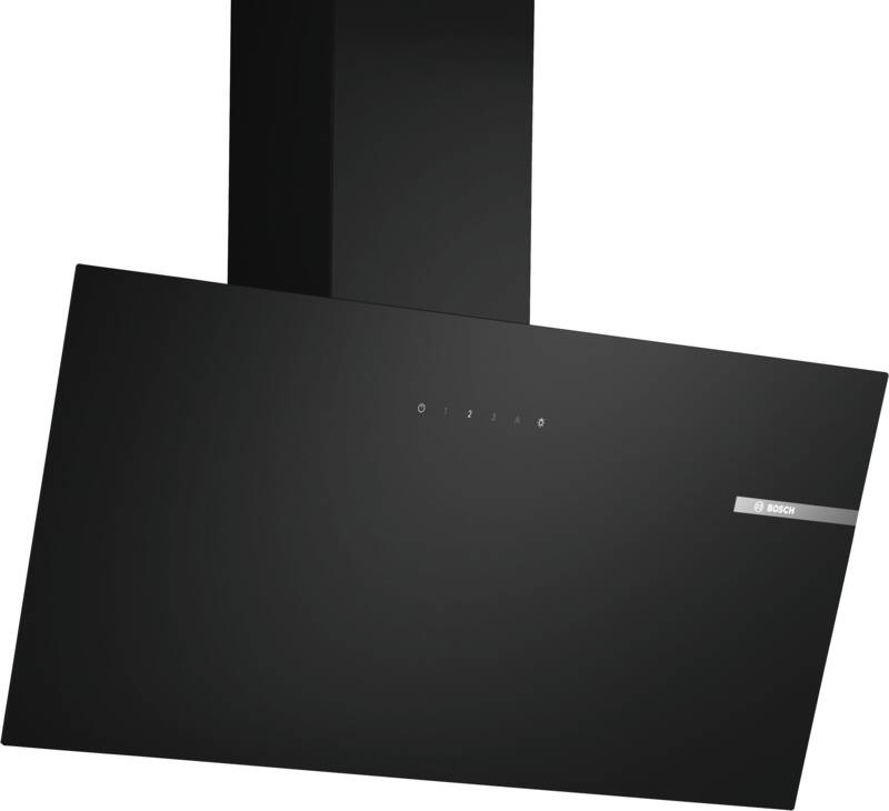 Bosch DWK85DK60 Kamin-Dunstabzugshaube, schräge Bauweise, Abluftbetrieb