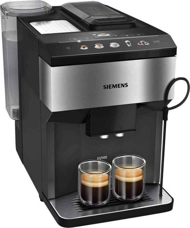 Siemens TP517DF3 topTeam Kaffeevollautomat, 15 bar Pumpendruck, 1 und 2 Tassenbetrieb