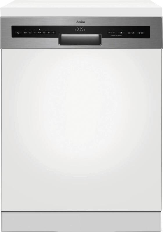 Amica EGSP 566 101 E Einbau-Geschirrspüler, 7 Spülprogramme, 6 Temperaturen